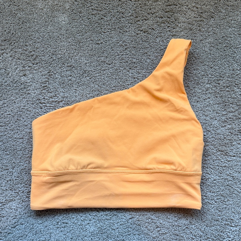 Lululemon Align Asymmetrical Bra in Mango Dream